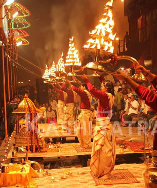 Temple architecture in Varanasi